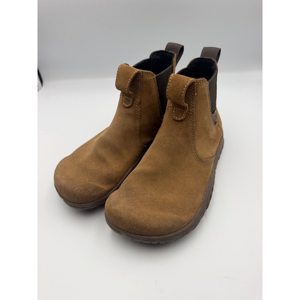 Lems Chelsea Boot Cedar Suede Unisex Minimalist Zero Drop Men 5 Women 6.5